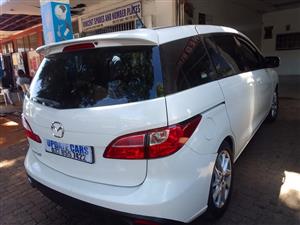 2014 Mazda 5 2.0 White Color  Petrol, Manual Full Service history 147000km 