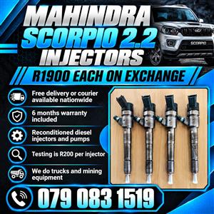 MAHINDRA SCORPIO INJECTORS FOR SALE 