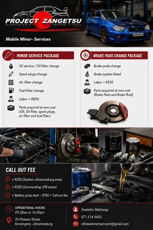 Mobile Minor Car-Service Mechanic 