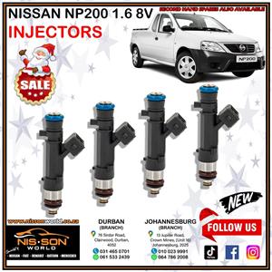 NISSAN NP200 1.6 8V INJECTORS