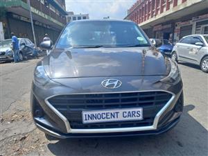 2023 HYUNDAI i10 GRAND 1.0 PETROL, MANUAL TRANSMISSION, GREY COLOUR, MILEAGE 8000KM