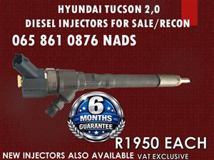 HYUNDAI TUCSON 2.0 DIESEL INJECTORS FOR SALE NATIONWIDE