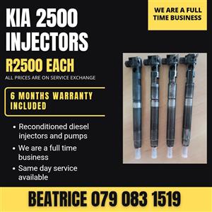 KIA 2500 INJECTORS FOR SALE WITH WARRANTY 