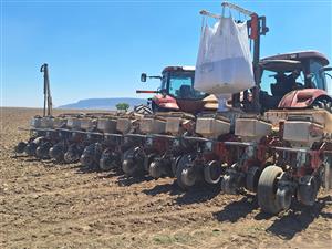 USED 12 ROW 555 MASSY PLANTER FOR SALE 