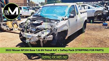 2022 NISSAN NP200 BASE 1.6i 8V PETROL A/C + SAFTEY PACK (STRIPPING FOR PARTS)