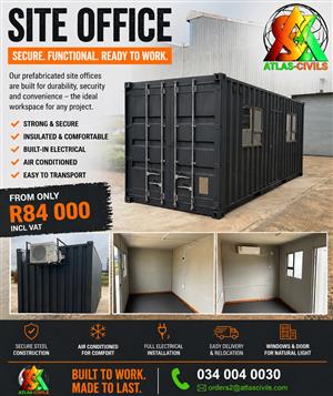 Site Offices for sale 6 meters and 12 meters