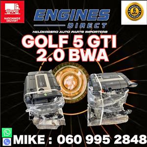 Import VW Golf 5 GTI BWA Engine