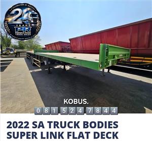 2022 SATB SUPER LINK FLAT DECK 6X12m