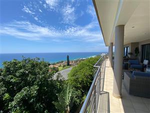 Upmarket Furnished 4-Bedroom Penthouse | Shaka’s Rock | Uninterrupted Sea Views