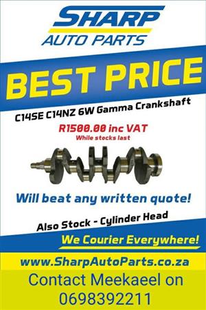 Opel C14se Cranklshaft for Sale 