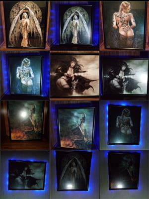 picture frames with led backlighting