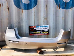 Mercedes Benz W117 A-class rear/back bumper with pdc holes (2018)