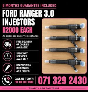 FORD DIESEL INJECTORS FOR SALE WITH WARRANTY 