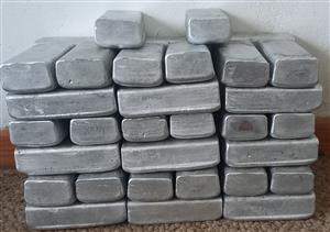 Aluminium ingots 