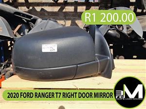 2020 FORD RANGER T7 RIGHT DOOR MIRROR