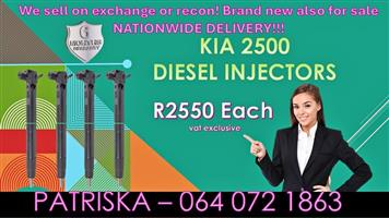 KIA 2500- DIESEL INJECTORS FOR SALE OR TO RECON