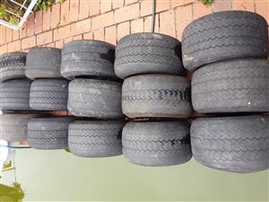 Golf Cart Tyres. Used ones. As is. 