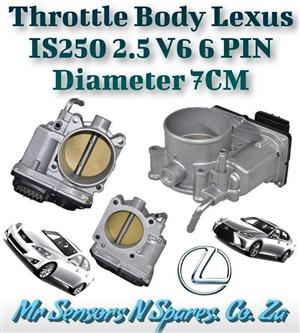 Throttle Body Lexus IS250 2.5 V6 6 PIN Diameter 7CM