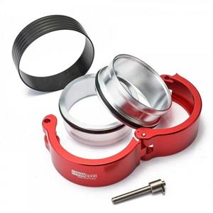 51mm Throttle Body Intercooler Pipe Clamp Red