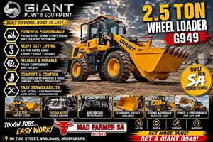 2026 New Giant G949 front end loaders