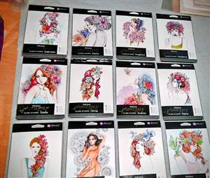 For Sale: 12 Beautiful Prima Cling Stamps Collection