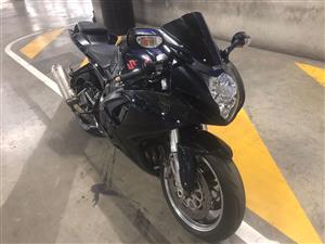 SUZUKI GSXR 750 2013 (ex track bike) registered 2015