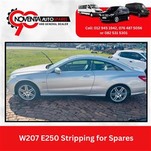 Merc Benz W207 e250 stripping for spares