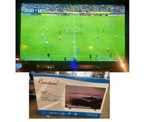 40" Frameless Smart Android HD LED TV,  New with warranty and FREE DELIVERY
