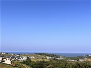 Spectacular Land with Sea and Inland views in Seaton Estate