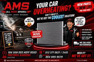  NEW Mercedes W205 Radiator | Premium Quality Replacement 