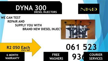DYNA 300 DIESEL INJECTORS - -COURIER NATIONWIDE