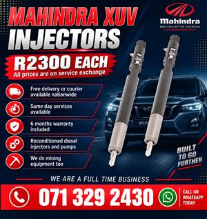 MAHINDRA XUV INJECTORS FOR SALE WITH WARRANTY 