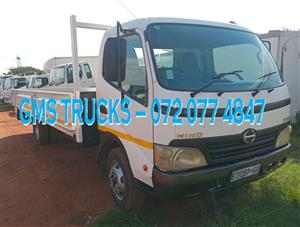 2012 HINO 300 915 DROPSIDE TRUCK FOR SALE (T67)