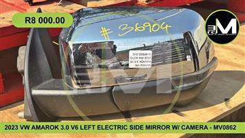 2023 VW AMAROK 3.0 V6 LEFT ELECTRIC SIDE MIRROR WITH CAMERA - MV0862