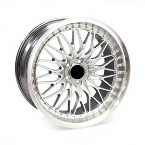 18″ ZAR-157 5/100 Silver Machined Lip Alloy Wheels