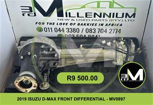 2019 ISUZU D-MAX FRONT DIFFERENTIAL - MV0897