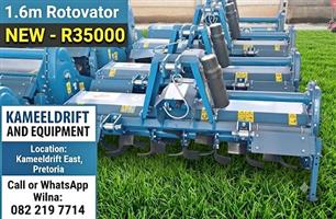 2026 New 1.6m Rotovator  For Sale 