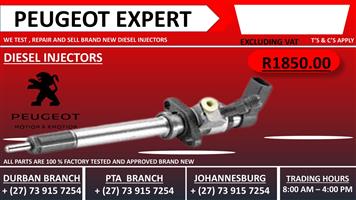 Peugeot Expert Diesel Injectors 