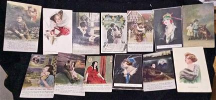 Vintage Postcards 1st WW era  1910 -1918