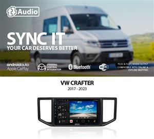 TT Audio 9″ replacement radio for VW CRAFTER 2017 - 2024 (4G ULTRA)