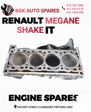 Renault megane shake it engine spares
