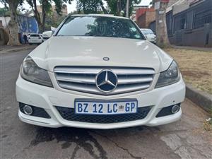 2012 Mercedes Benz C200 Blue Efficiency Automatic Petrol White Spare Key  95000kms