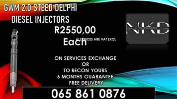 GWM steed diesel injectors for sale on exchange or recon.