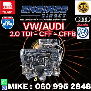 Import 2.0 TDI CFF-CFFB Engine for sale.