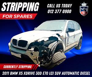 2011 BMW X5 xDrive 30d E70 LCI SUV Automatic Diesel Stripping for Spares