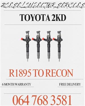 TOYOTA D4D 2KD POWER LOSS? BLACK SMOKE? WE CAN HELP!