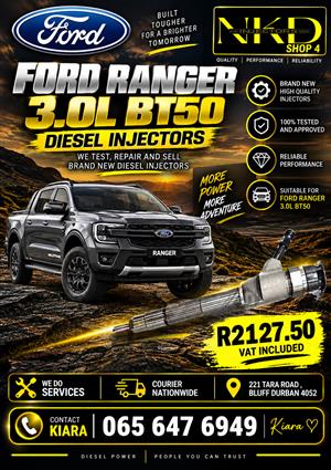 NKD_INJECTORS_SERVICES_FOR_FORD_RANGER_3L_BT50_DIESEL_INJECTORS 