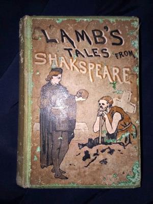 Antique hardcover edition of Lamb's Tales from Shakespeare circa 1899