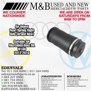 Air Below/Spring Rear Right Side (Brand New)