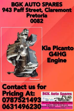 Kia Picanto g4hg engine 